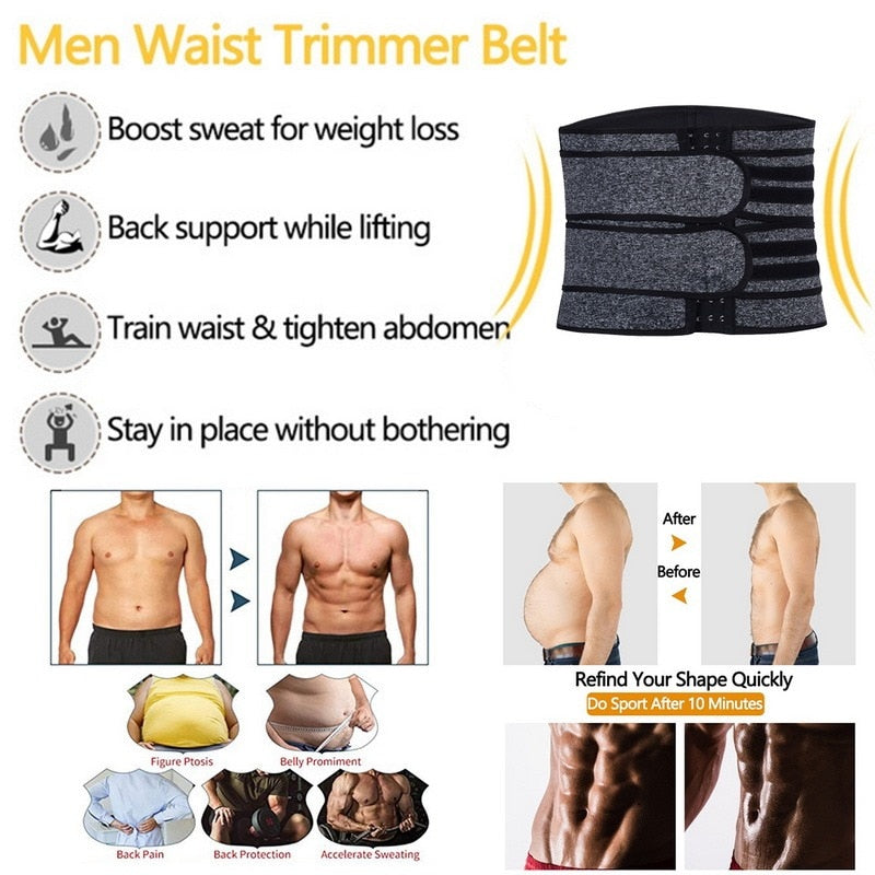 Fitness Trimmer Belt Slimming Body Shaper