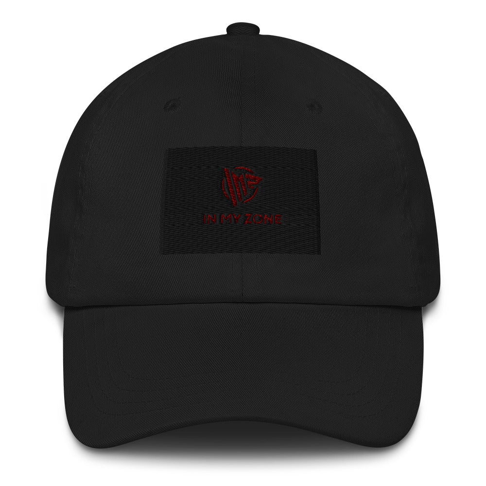 Black/Red In My Zone Dad hat