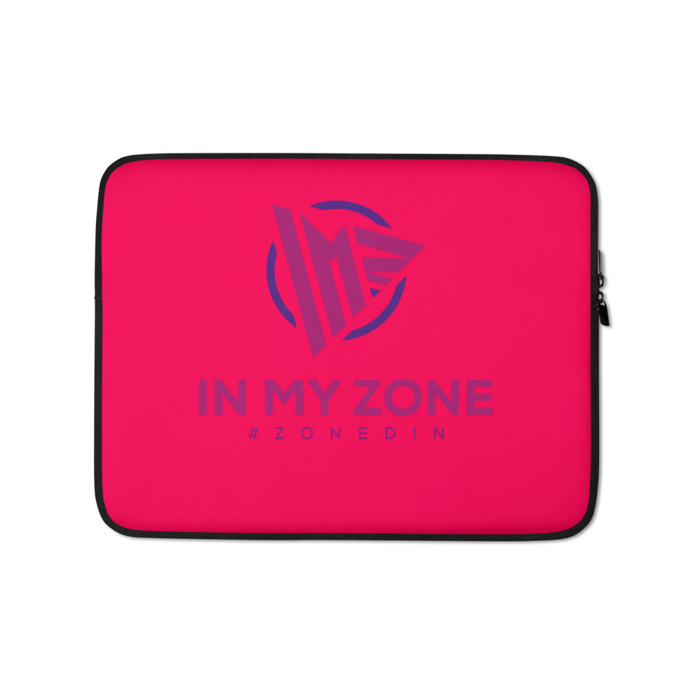 In My Zone Red/Blue Laptop Sleeve